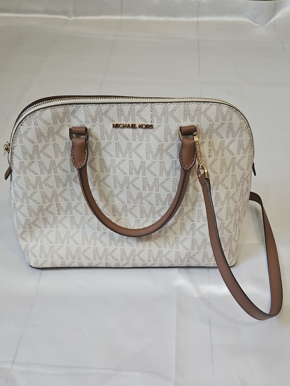 Michael Kors Cindy Large Dome Satchel